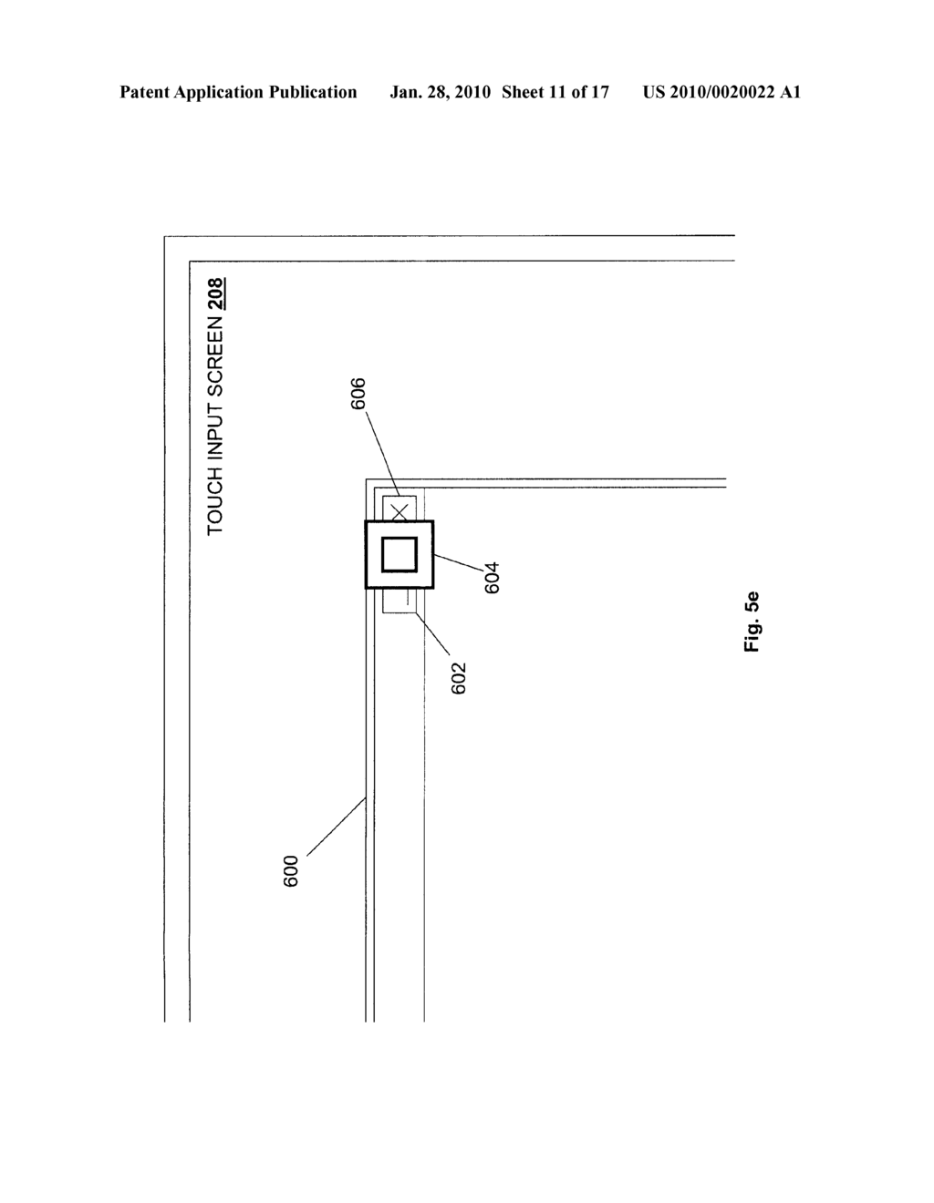 Visual Feedback System For Touch Input Devices - diagram, schematic, and image 12