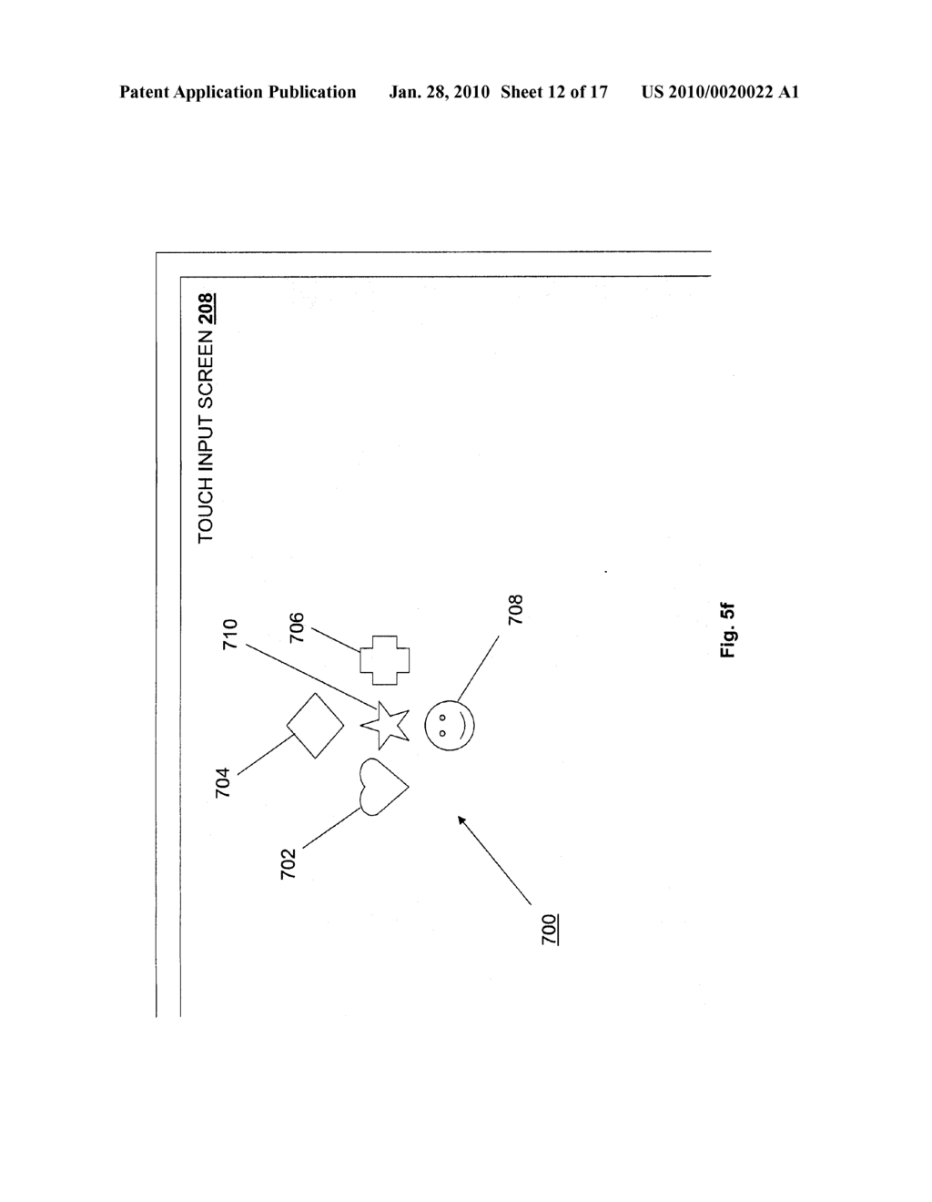 Visual Feedback System For Touch Input Devices - diagram, schematic, and image 13