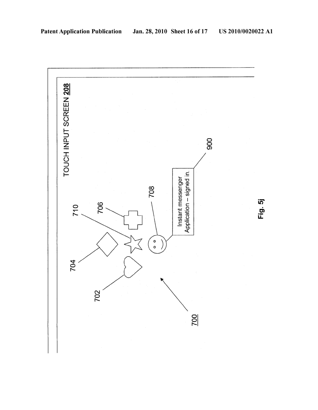 Visual Feedback System For Touch Input Devices - diagram, schematic, and image 17