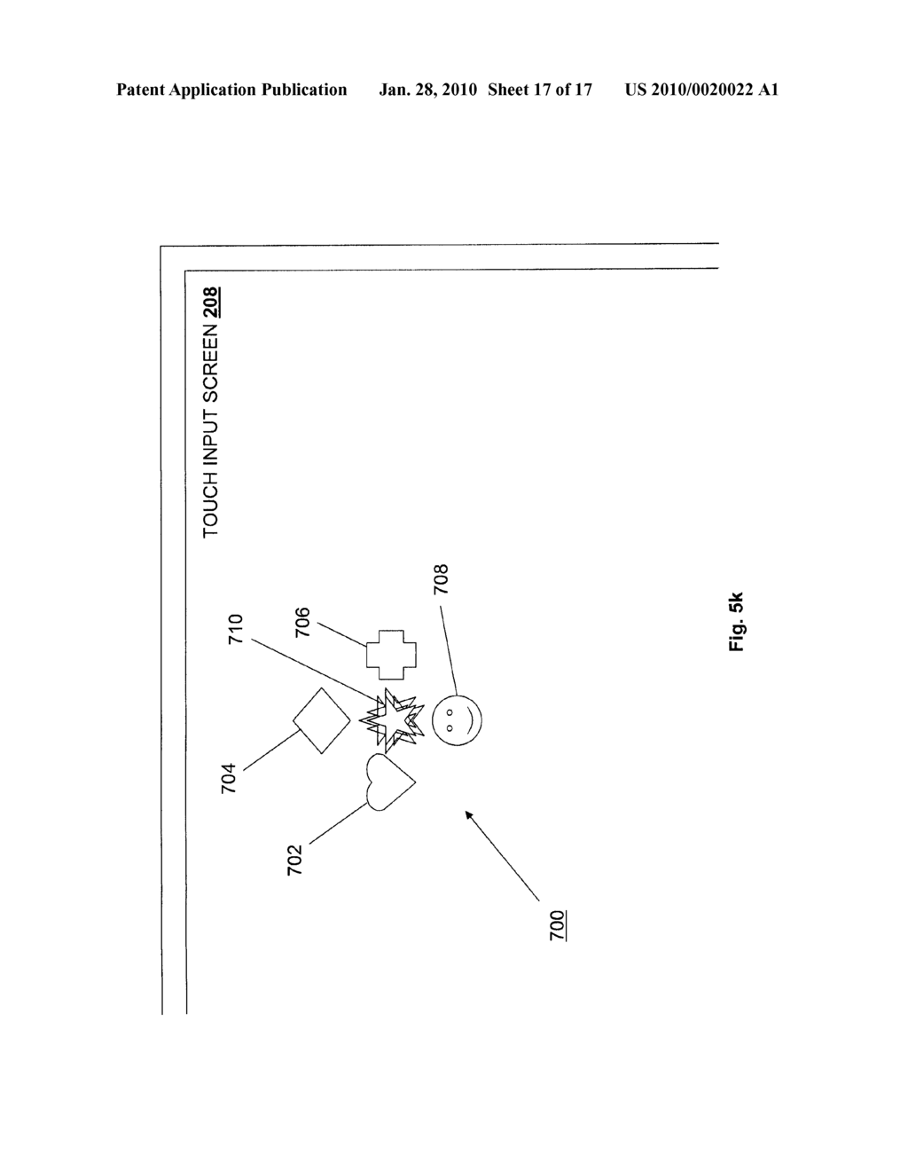 Visual Feedback System For Touch Input Devices - diagram, schematic, and image 18