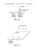 LIGHT SENSITIVE DISPLAY WITH SWITCHABLE DETECTION MODES diagram and image