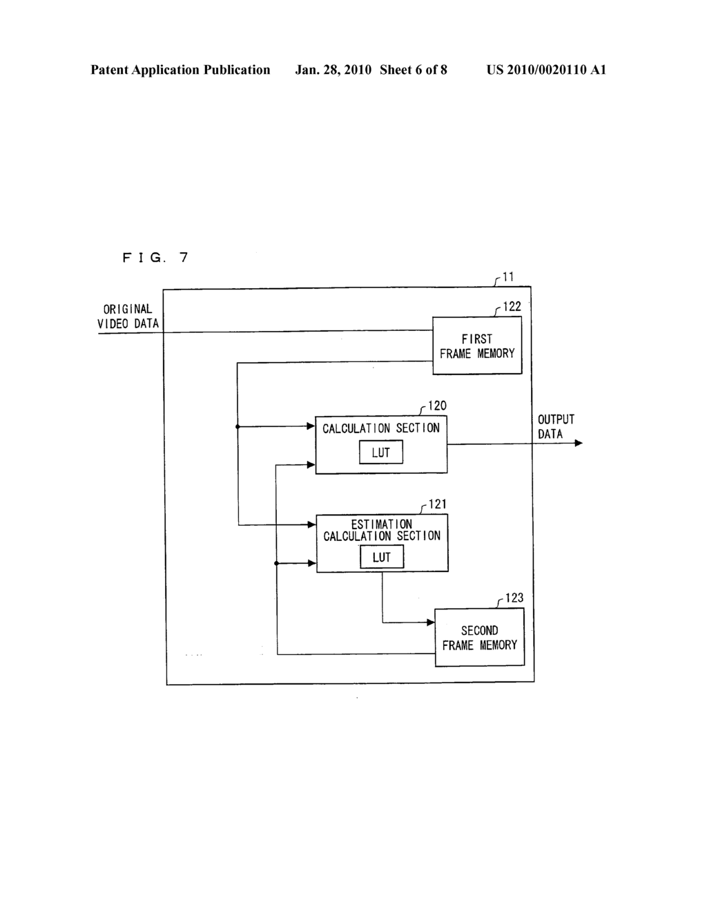 LIQUID CRYSTAL DISPLAY DEVICE AND METHOD FOR DRIVING THE SAME - diagram, schematic, and image 07