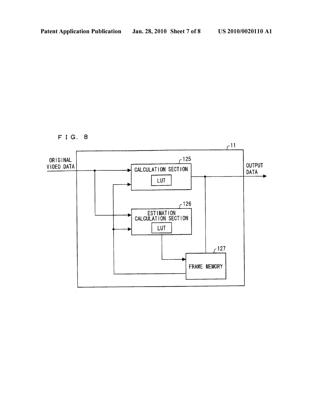 LIQUID CRYSTAL DISPLAY DEVICE AND METHOD FOR DRIVING THE SAME - diagram, schematic, and image 08