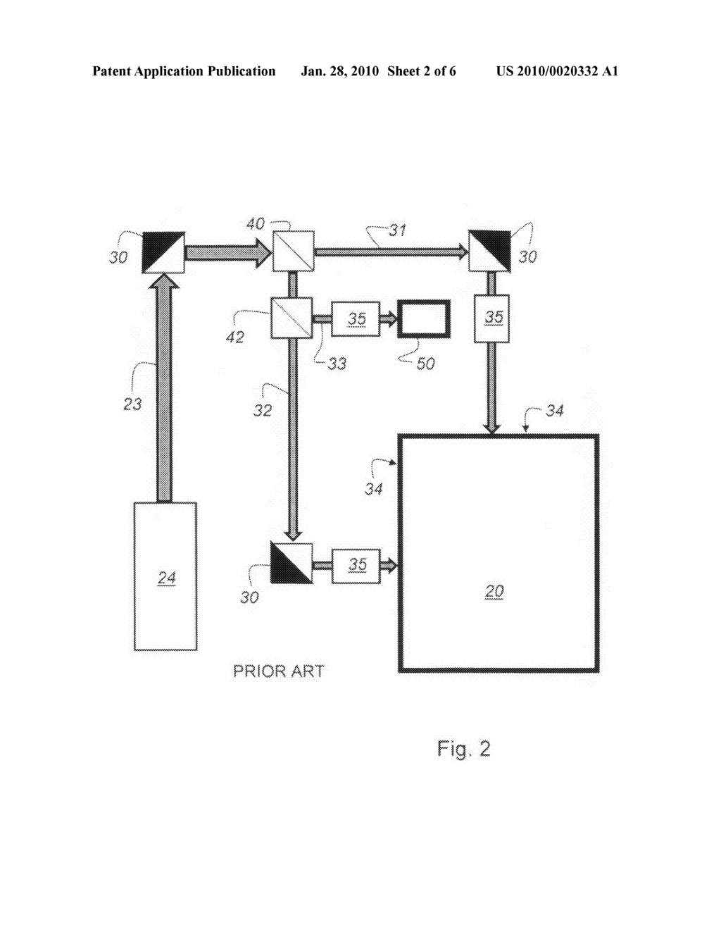 Interferometric device for position measurement and coordinate measuring machine - diagram, schematic, and image 03