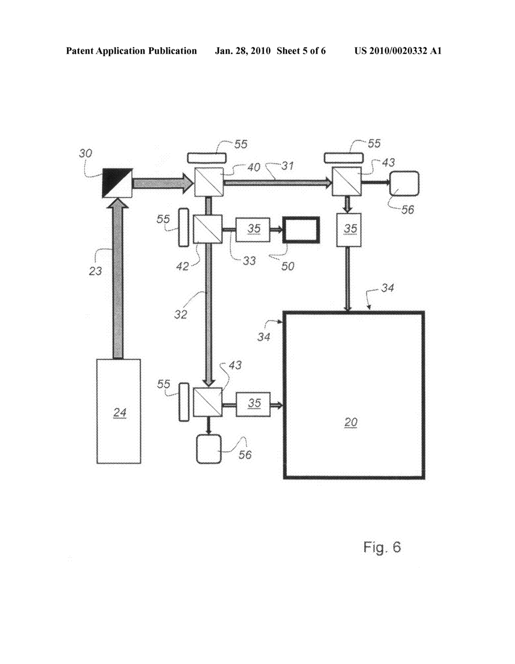 Interferometric device for position measurement and coordinate measuring machine - diagram, schematic, and image 06