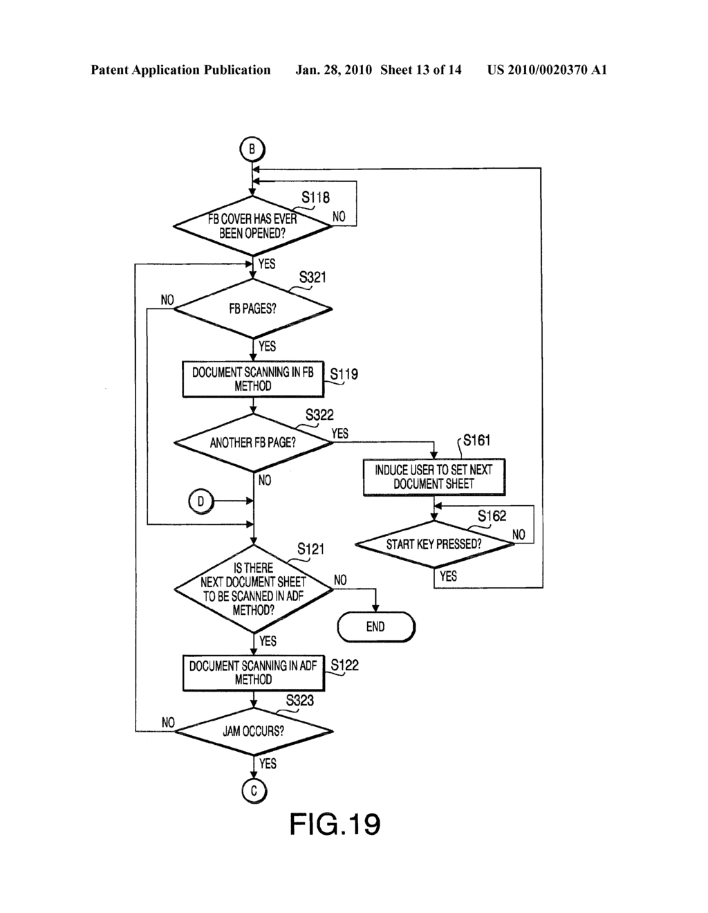 IMAGE SCANNER, AND METHOD AND COMPUTER READABLE MEDIUM THEREFOR - diagram, schematic, and image 14