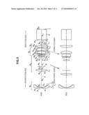 PROJECTION VARIABLE FOCUSING LENS AND PROJECTION DISPLAY DEVICE diagram and image