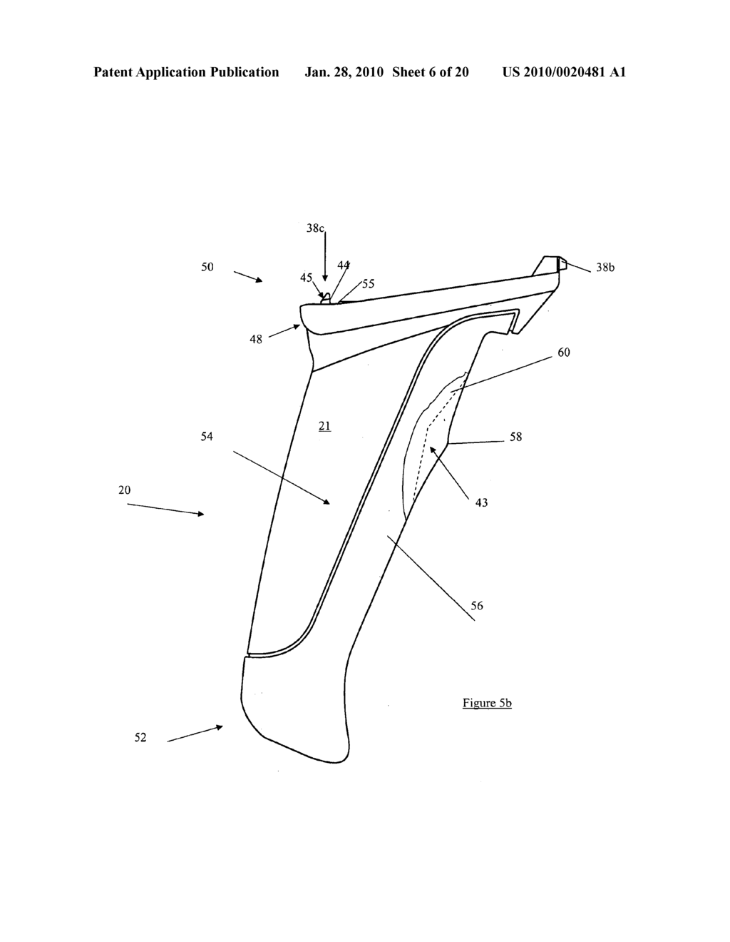 PISTOL GRIP FOR A PORTABLE TERMINAL WITH AN INTERNAL RECEPTACLE FOR A STYLUS - diagram, schematic, and image 07