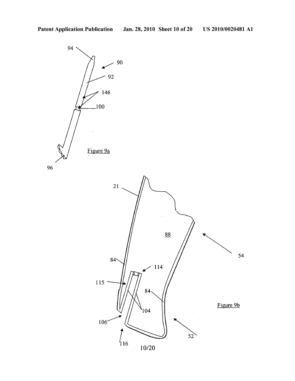 PISTOL GRIP FOR A PORTABLE TERMINAL WITH AN INTERNAL RECEPTACLE FOR A STYLUS - diagram, schematic, and image 11