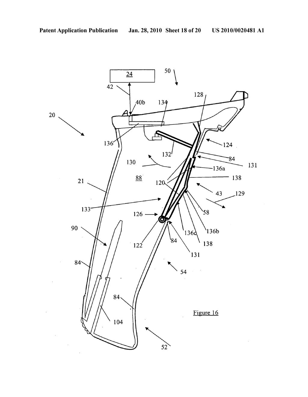 PISTOL GRIP FOR A PORTABLE TERMINAL WITH AN INTERNAL RECEPTACLE FOR A STYLUS - diagram, schematic, and image 19