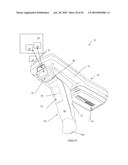 PISTOL GRIP FOR A PORTABLE TERMINAL WITH AN INTERNAL RECEPTACLE FOR A STYLUS diagram and image