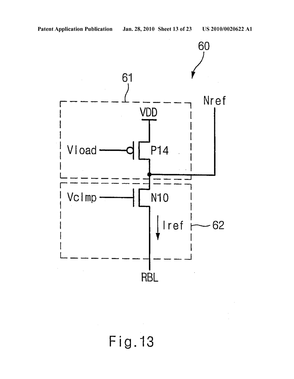 ONE-TRANSISTOR TYPE DRAM - diagram, schematic, and image 14