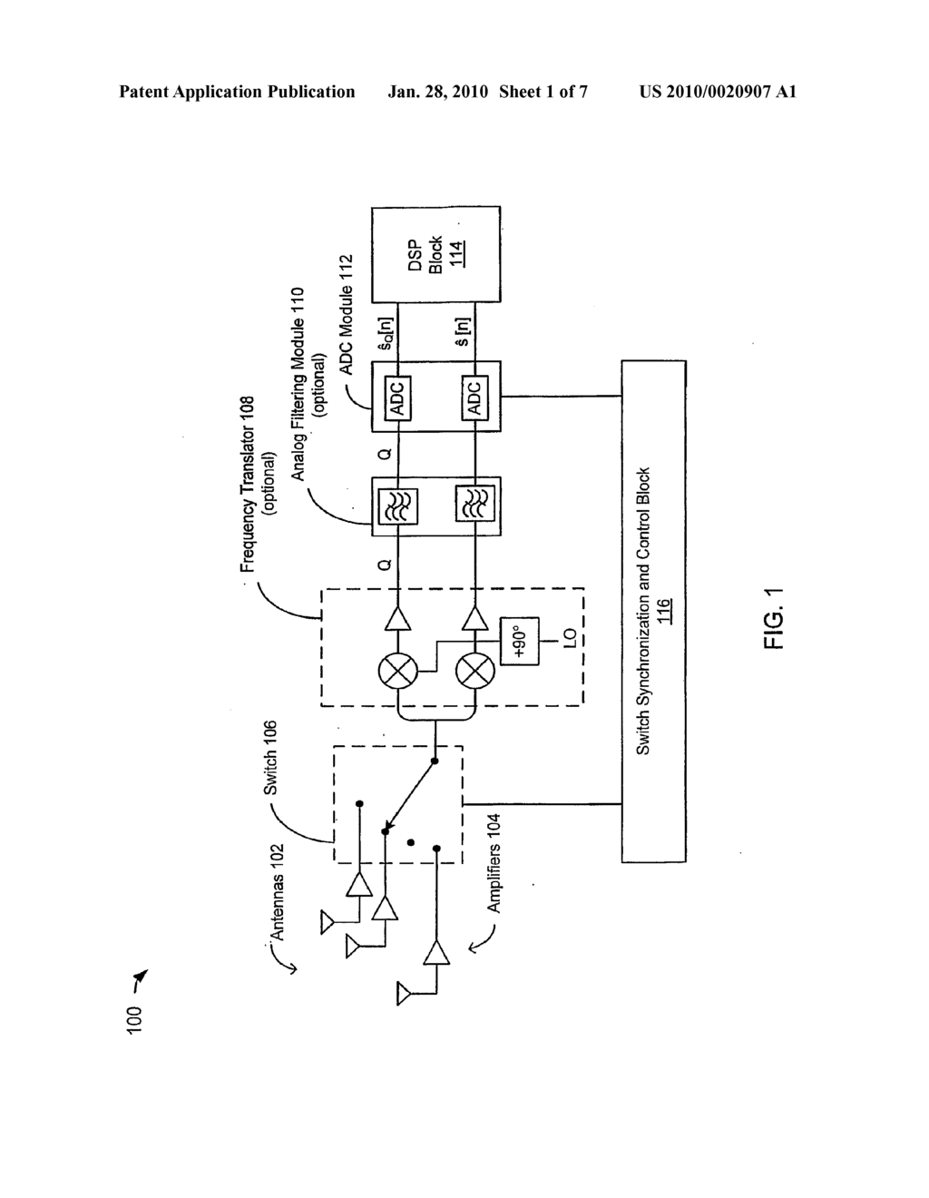 MULTIPLE ANTENNA RECEIVER SYSTEM AND METHOD - diagram, schematic, and image 02