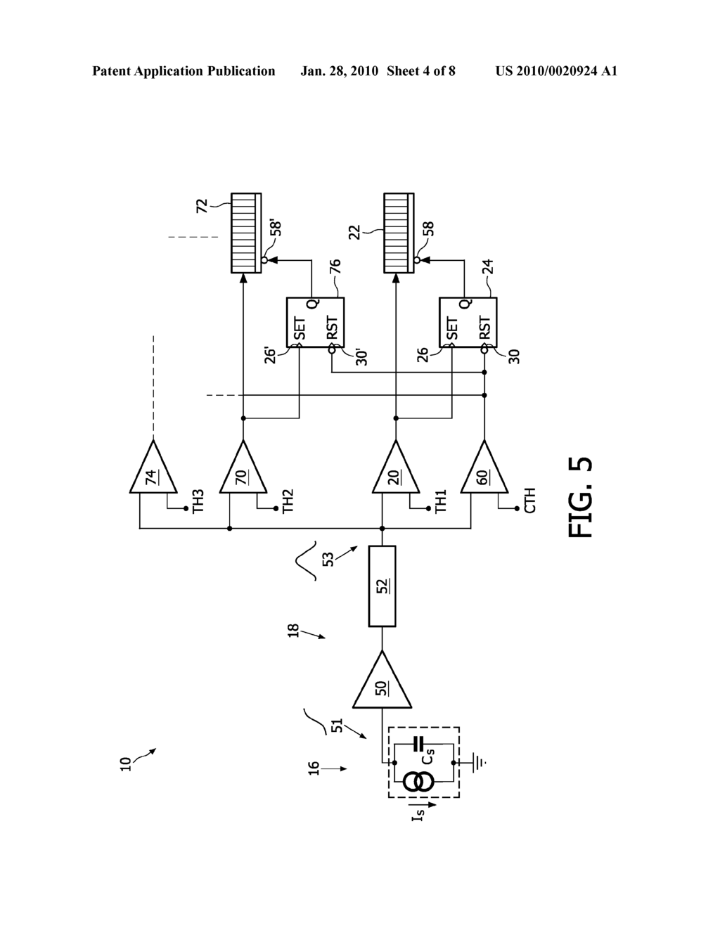 APPARATUS, IMAGING DEVICE AND METHOD FOR COUNTING X-RAY PHOTONS - diagram, schematic, and image 05