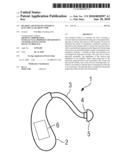 Hearing aid with transparent electrical hearing tube diagram and image