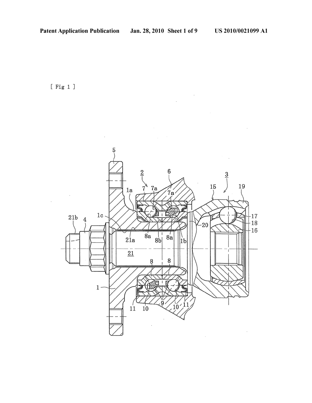 Wheel Bearing And A Wheel Bearing Apparatus Having The Wheel Bearing - diagram, schematic, and image 02