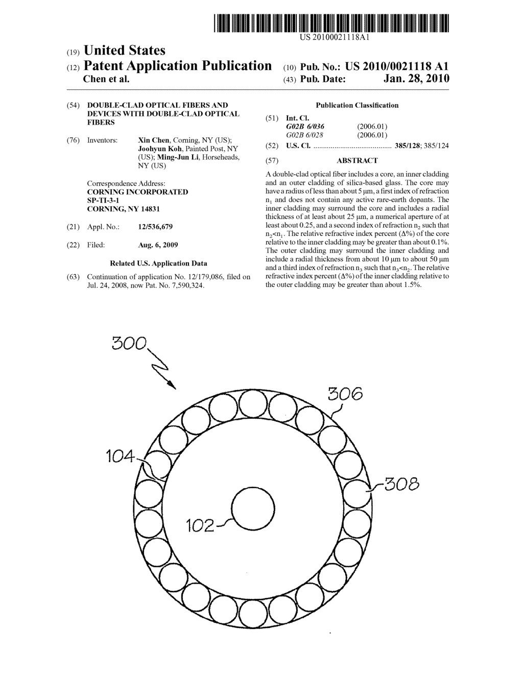 Double-Clad Optical Fibers and Devices with Double-Clad Optical Fibers - diagram, schematic, and image 01