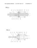 STICK-SHAPED ARTICLE PROPELLING CONTAINER diagram and image