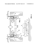 Tilt loading platform for wheeled vehicles diagram and image