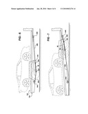 Tilt loading platform for wheeled vehicles diagram and image