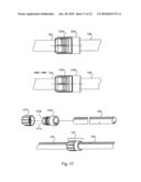 Pick up device with telescoping tube diagram and image