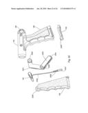 Pick up device with telescoping tube diagram and image