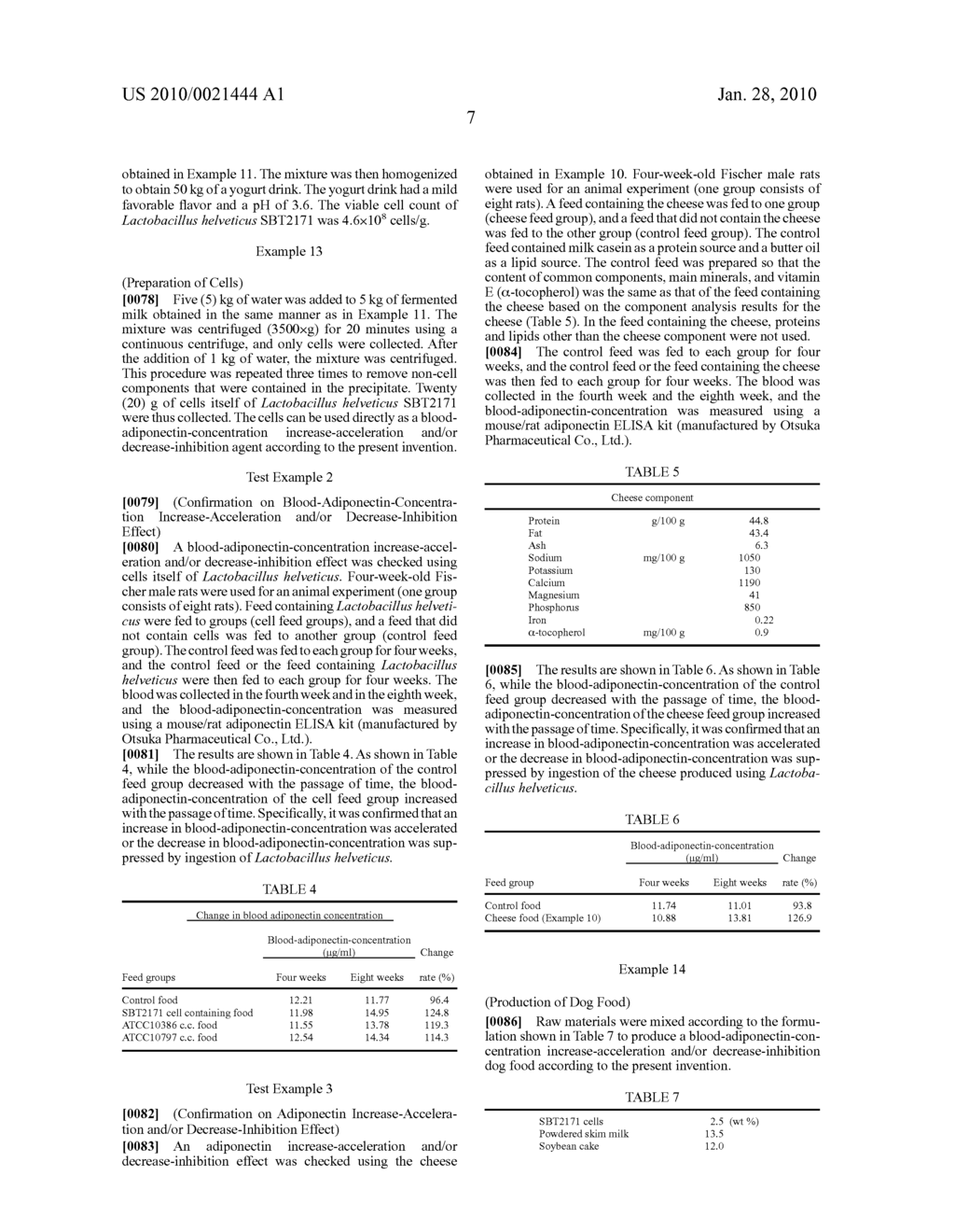 BLOOD-ADIPONECTIN-CONCENTRATION INCREASE-ACCELERATOR AND/OR DECREASE-INHIBITOR THEREOF AND VISCERAL FAT ACCUMULATION INHIBITOR - diagram, schematic, and image 08