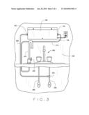 OZONATED LIQUID DISPENSING UNIT diagram and image