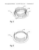 DEFLECTING AIR RING AND CORRESPONDING COATING PROCESS diagram and image