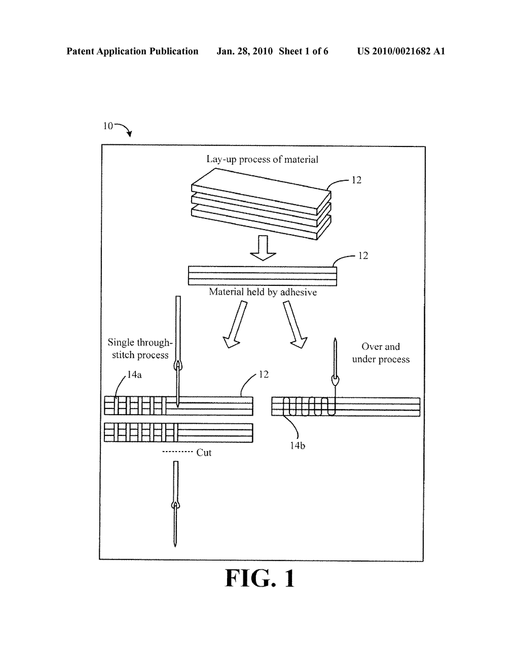 COMPOSITE MATERIAL AND METHOD FOR INCREASING Z-AXIS THERMAL CONDUCTIVITY OF COMPOSITE SHEET MATERIAL - diagram, schematic, and image 02