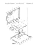 Electronic device with retractable connector diagram and image