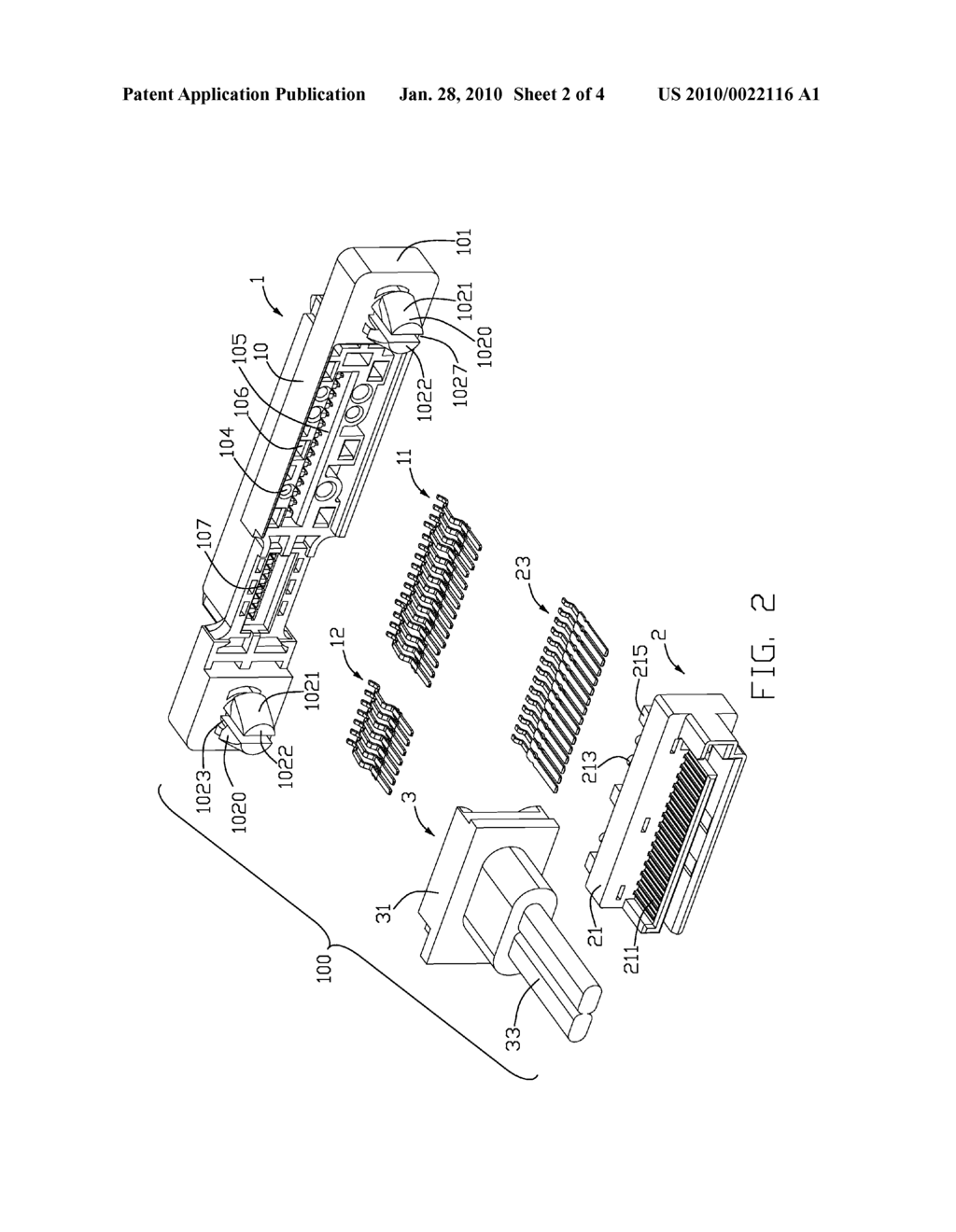 CABLE ASSEMBLY WITH LOCKING MEMBER - diagram, schematic, and image 03