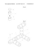 Magnet And Pin for Block Toy diagram and image