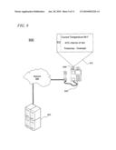 SYSTEM AND METHOD FOR PROJECTING INFORMATION FROM A WIRELESS DEVICE diagram and image