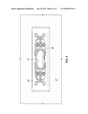 Golf putting floor vent diagram and image