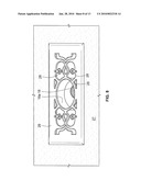 Golf putting floor vent diagram and image