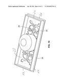 Golf putting floor vent diagram and image