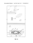 Golf putting floor vent diagram and image