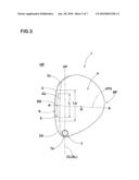 WOOD-TYPE GOLF CLUB HEAD diagram and image