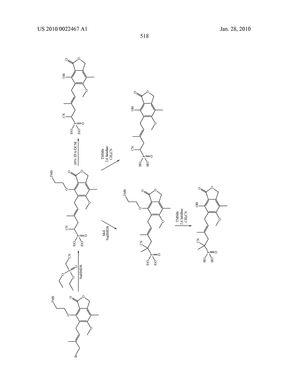ANTI-CANCER PHOSPHONATE ANALOGS - diagram, schematic, and image 499