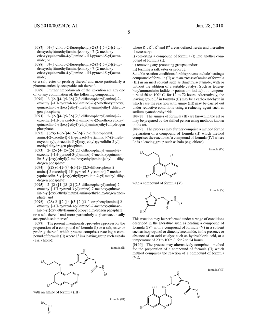 PYRAZOLYLAMINO SUBSTITUTED QUINAZOLES FOR THE TREATMENT OF CANCER - diagram, schematic, and image 09