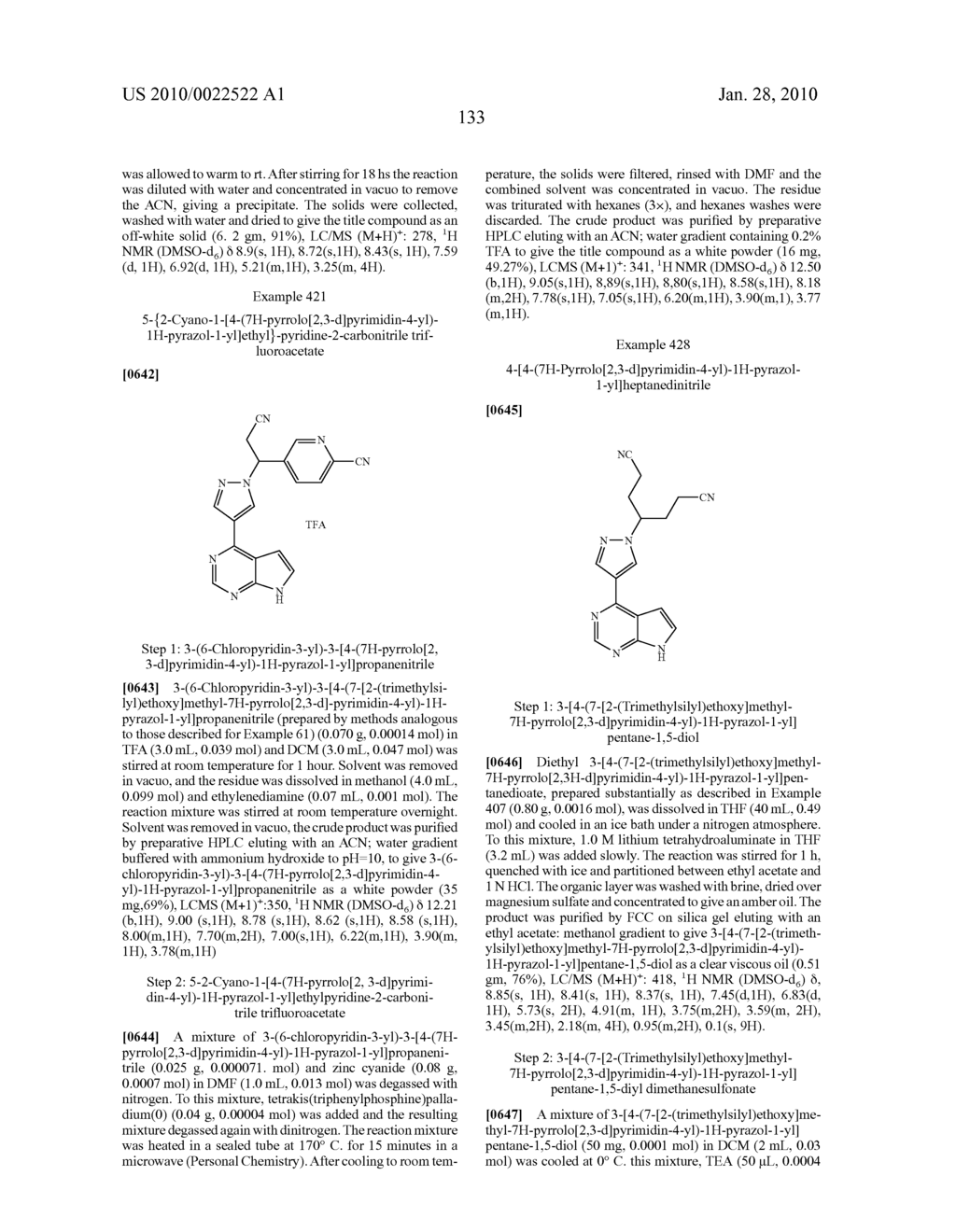 HETEROARYL SUBSTITUTED PYRROLO[2,3-b]PYRIDINES AND PYRROLO[2,3-b]PYRIMIDINES AS JANUS KINASE INHIBITORS - diagram, schematic, and image 134