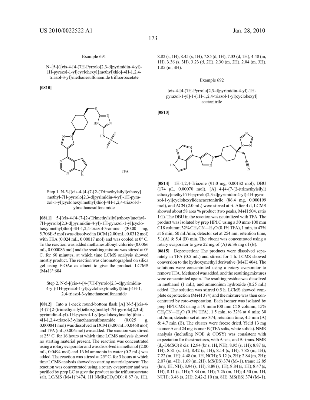 HETEROARYL SUBSTITUTED PYRROLO[2,3-b]PYRIDINES AND PYRROLO[2,3-b]PYRIMIDINES AS JANUS KINASE INHIBITORS - diagram, schematic, and image 174