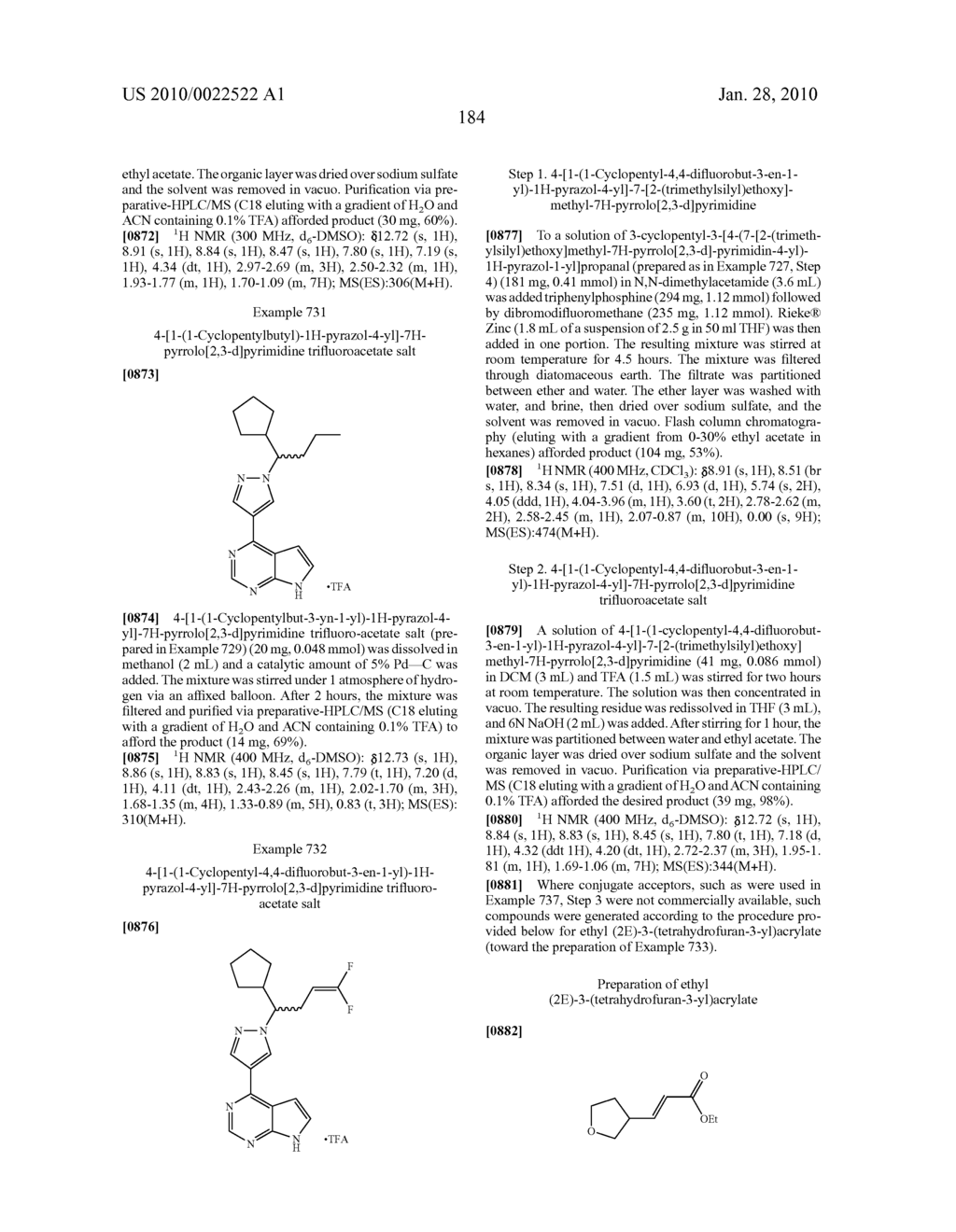 HETEROARYL SUBSTITUTED PYRROLO[2,3-b]PYRIDINES AND PYRROLO[2,3-b]PYRIMIDINES AS JANUS KINASE INHIBITORS - diagram, schematic, and image 185