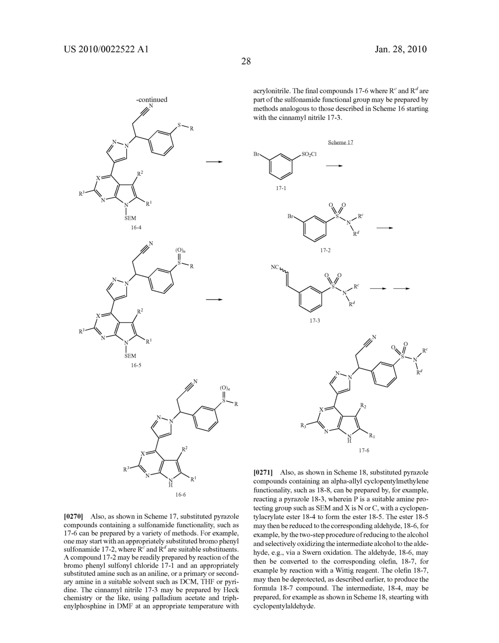 HETEROARYL SUBSTITUTED PYRROLO[2,3-b]PYRIDINES AND PYRROLO[2,3-b]PYRIMIDINES AS JANUS KINASE INHIBITORS - diagram, schematic, and image 29