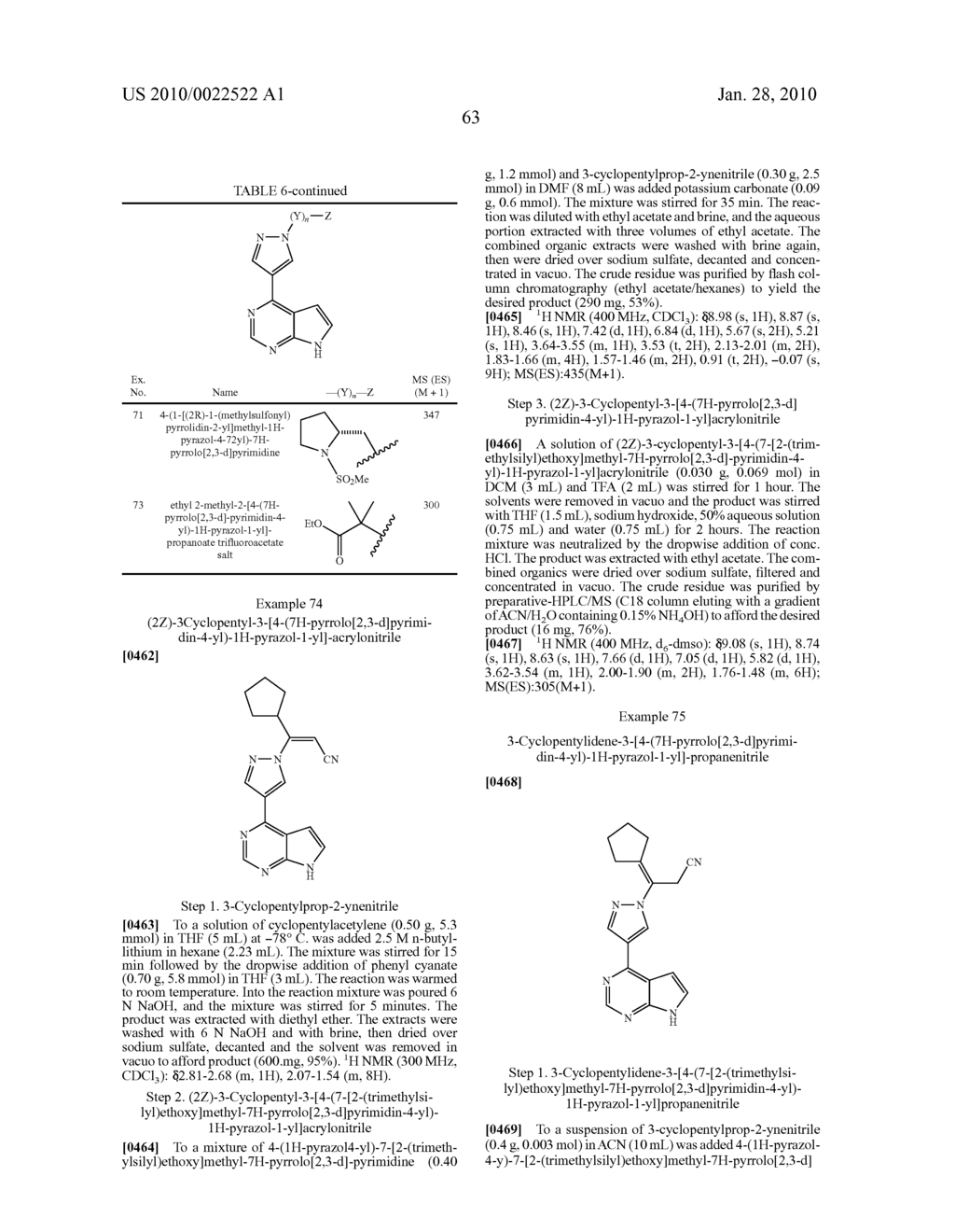 HETEROARYL SUBSTITUTED PYRROLO[2,3-b]PYRIDINES AND PYRROLO[2,3-b]PYRIMIDINES AS JANUS KINASE INHIBITORS - diagram, schematic, and image 64