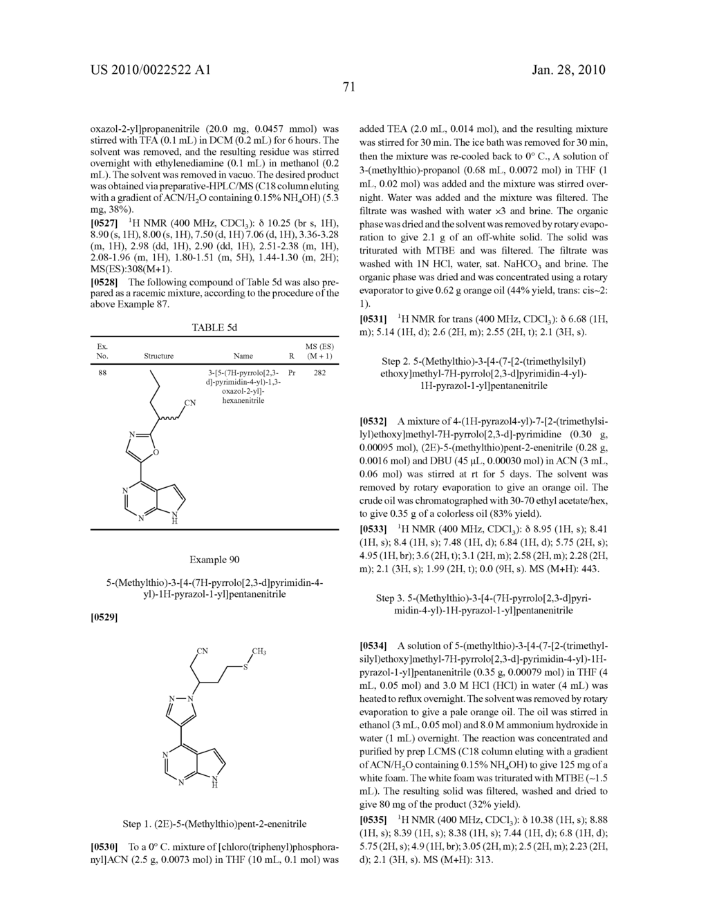 HETEROARYL SUBSTITUTED PYRROLO[2,3-b]PYRIDINES AND PYRROLO[2,3-b]PYRIMIDINES AS JANUS KINASE INHIBITORS - diagram, schematic, and image 72
