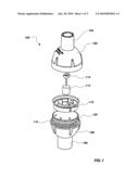 Apparatus and methods for diffusion of aromatic substances in ventilatory equipment diagram and image