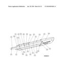 Safety Scalpel with Blade Retention diagram and image