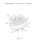 IMPLANTABLE PULSE GENERATOR EMI FILTERED FEEDTHRU USING DISCRETE CAPACITORS diagram and image